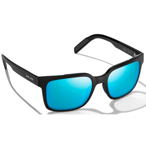 Bajio Paila Sunglasses - Black Gloss Frame/Blue PC Lens