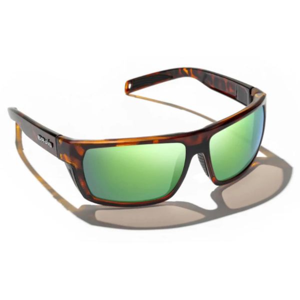 Bajio Palometa Sunglasses - Brown Tort Frame/Green Mirror Glass Lens