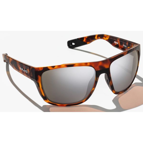 Bajio Roca Sunglasses - Dark Tortoise Matte Frame/Silver Glass Lens