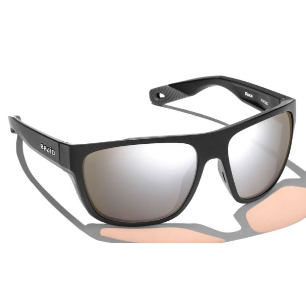 Bajio Roca Sunglasses - Black Matte Frame/Silver Glass Lens