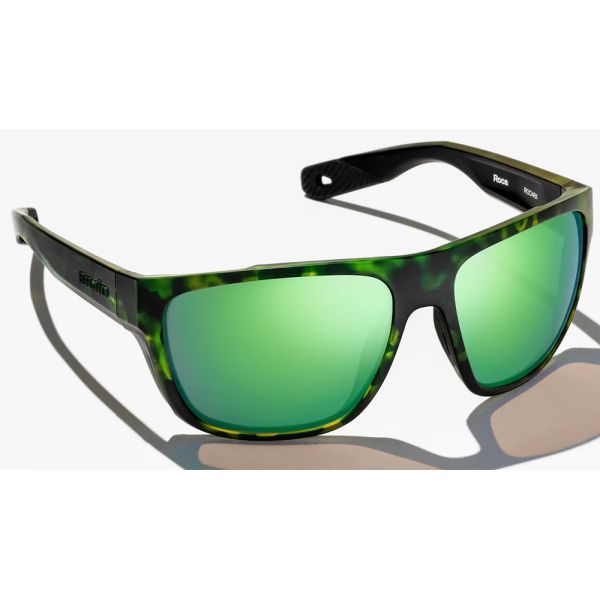 Bajio Roca Sunglasses - Shoal Tortoise Matte Frame/Green Glass Lens