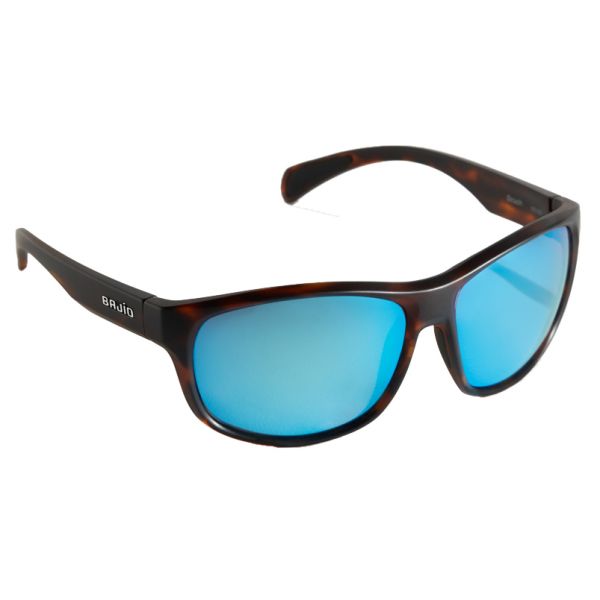 Bajio Scuch Sunglasses - Dark Tortoise Frame/Blue Plastic Lens