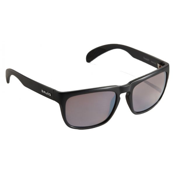 Bajio Swash Sunglasses - Matte Black Frame/Silver Glass Lens