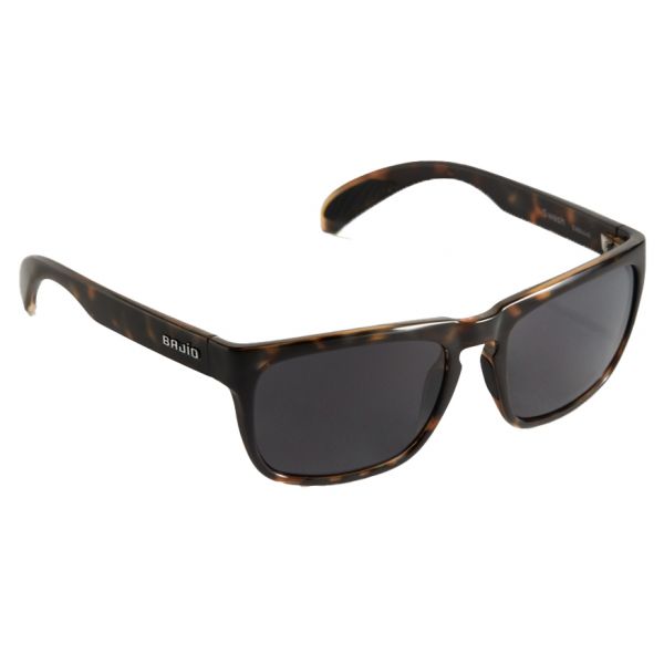 Bajio Swash Sunglasses - Dark Tortoise Frame/Grey Plastic Lens