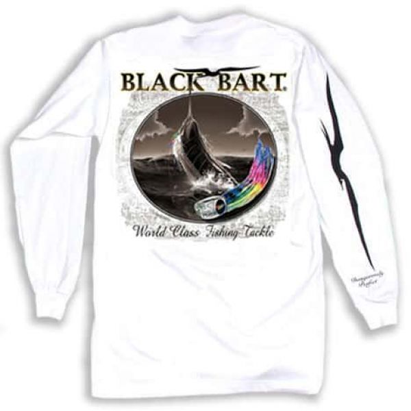 Bart's Triple Grander Long Sleeve T-Shirt White - Small