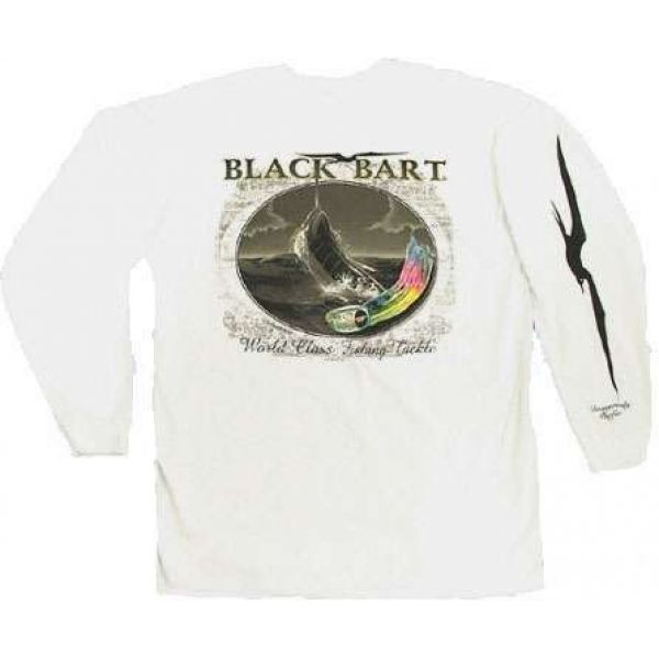 Bart's Triple Grander Long Sleeve T-Shirt White