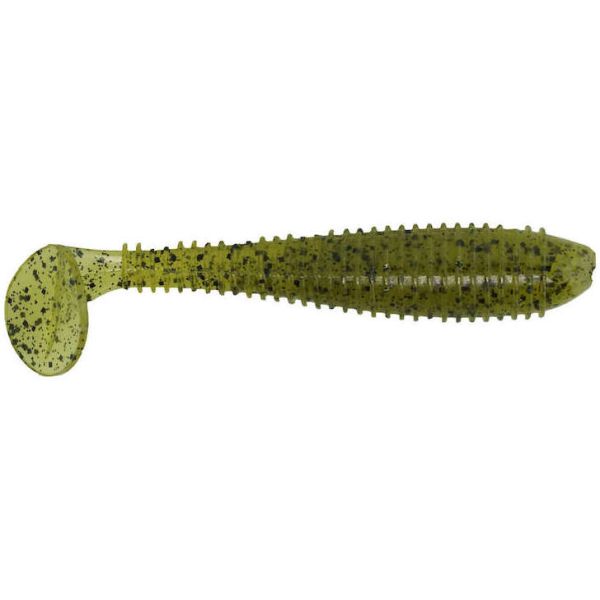 Bass Assassin Lit'l Boss Swimbait- Green Pumpkin