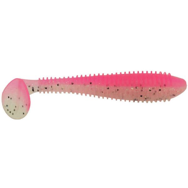 Bass Assassin Lit'l Boss Swimbait- Pink Ghost