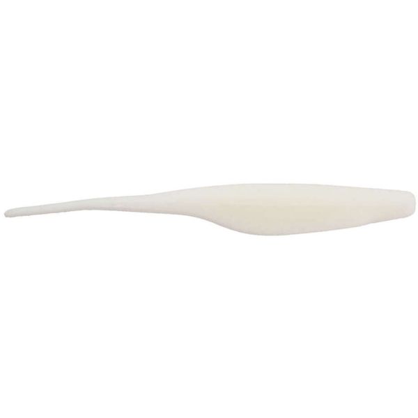 Bass Assassin Straight Tail Shad - 5in - White