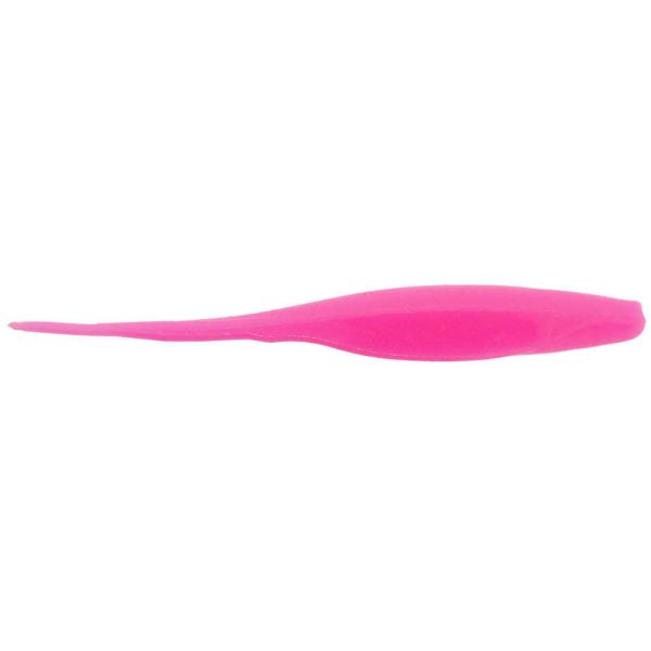 Bass Assassin Straight Tail Shad - 5in - Pink