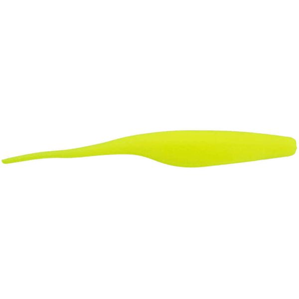 Bass Assassin Straight Tail Shad - 5in - Limetreuse