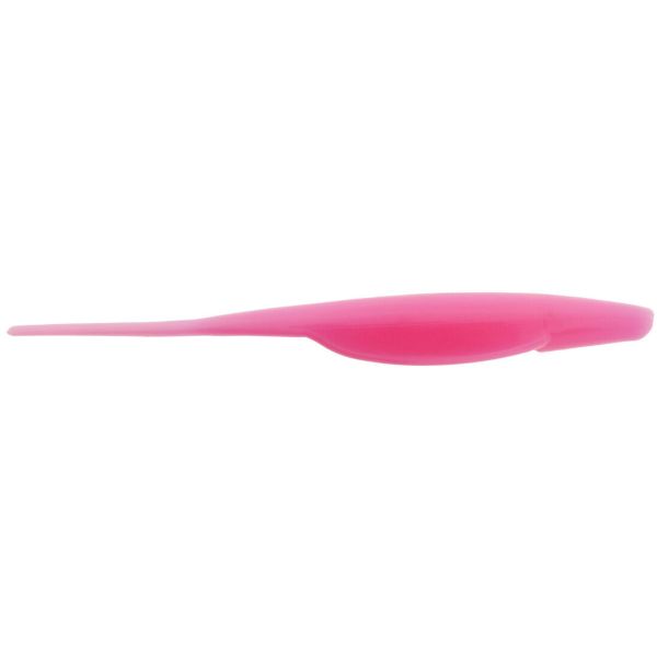 Bass Assassin Straight Tail Shad - 7in - Pink