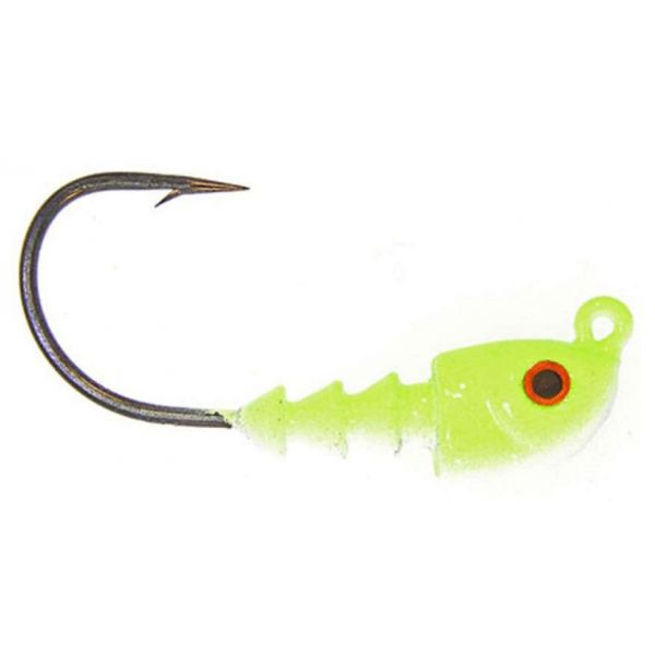 Bass Assassin JA07 1/4oz Jighead Lure JA07005 Chartreuse Flash