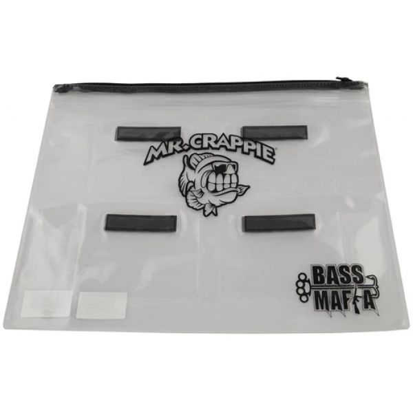 Bass Mafia Mr. Crappie Money Bag - Clear