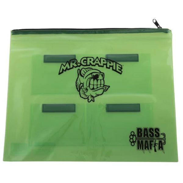 Bass Mafia Mr. Crappie Money Bag - Green