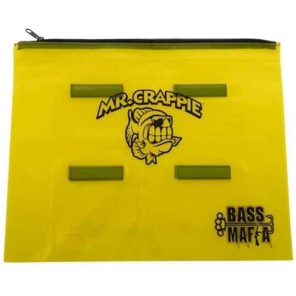 Bass Mafia Mr. Crappie Money Bag - Yellow