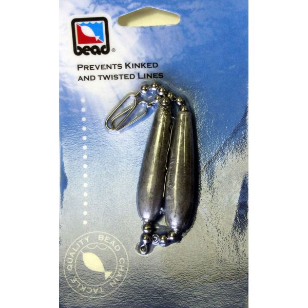 Bead Chain DR15T Cast/Troll Sinker 1-1/2oz