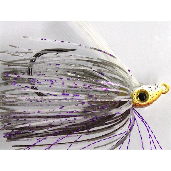 Beast Coast Gorilla Swim Jig - 3/8oz - Violet Threadfin