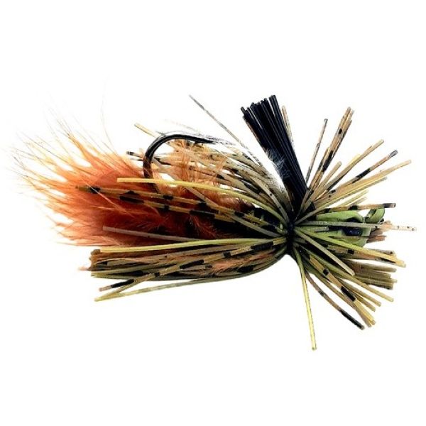 Beast Coast Hustler Hybrid Finesse Jig - 5/16oz - Stealth Pumpkin