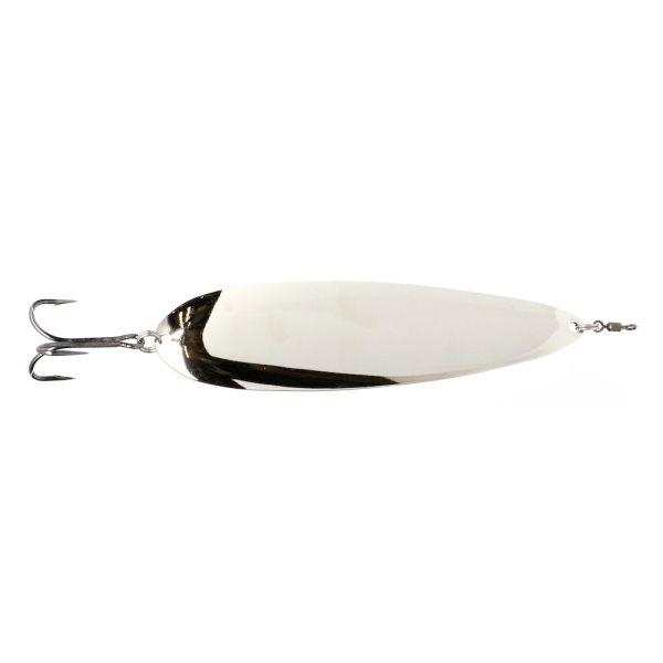 Nichols Lures Ben Parker Magnum Striper Spoon - 6.5in - Silver Chrome