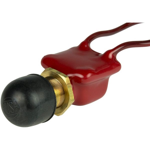 BEP Marine 1001506 2-Position SPST PVC Coated Push Button Switch