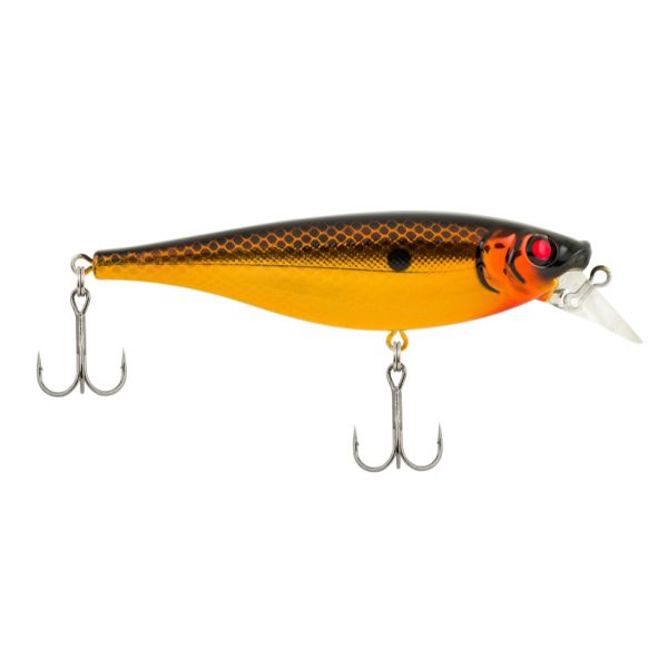 Berkley BHBJS100 Juke Jerkbait Lure - Black Gold Chrome