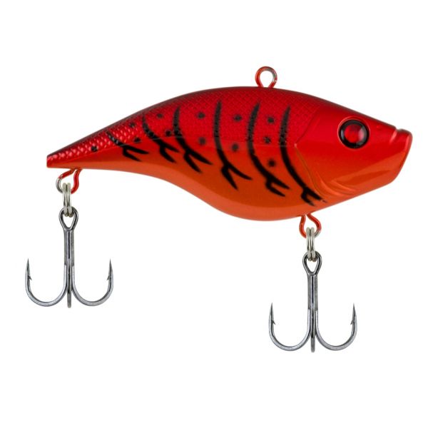 Berkley Warpig Lipless Crankbait - 3-1/2in - Candy Apple Red Craw