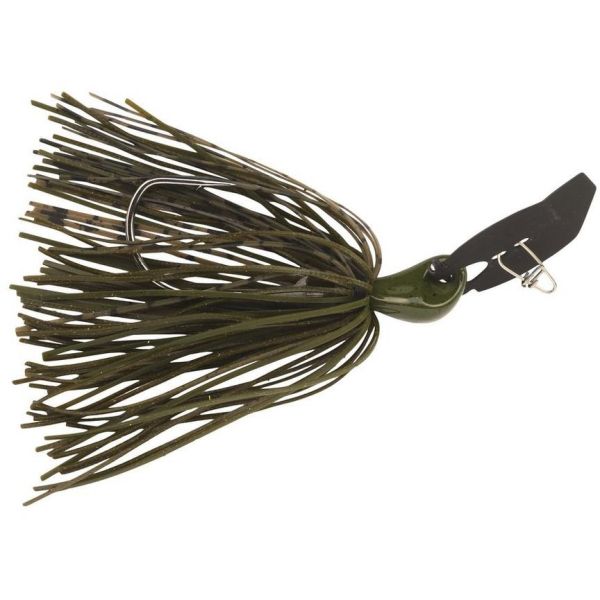 Berkley SlobberKnocker Bladed Jig - 1/2oz - Green Pumpkin