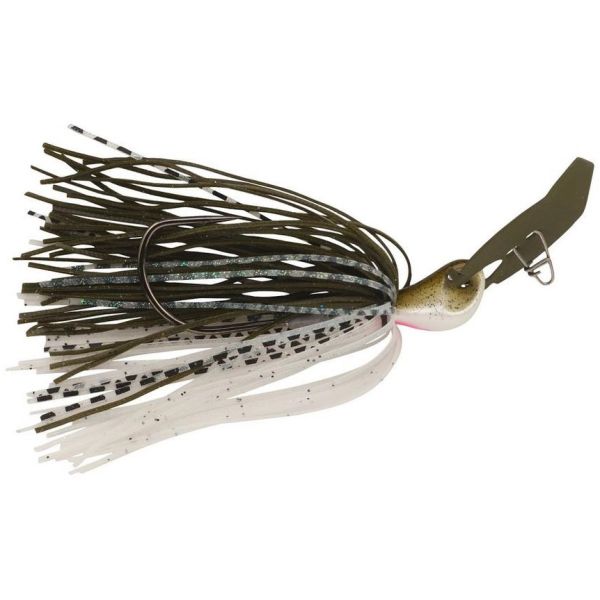 Berkley SlobberKnocker Bladed Jig - 1/2oz - Green Pumpkin Shad