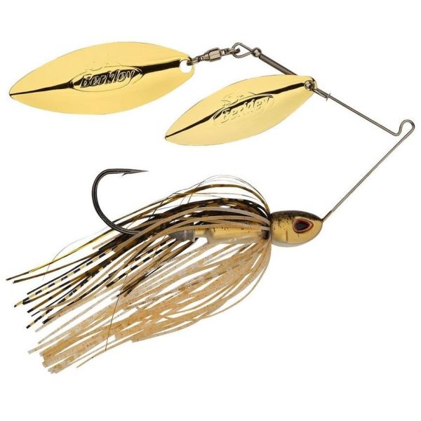 Berkley Power Blade Compact W/W Spinnerbait - 1/2oz - Golden Shiner