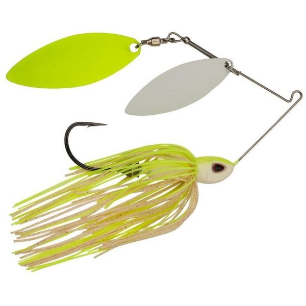 Berkley Power Blade Compact W/W Spinnerbait - 1/2oz - White Chart WC