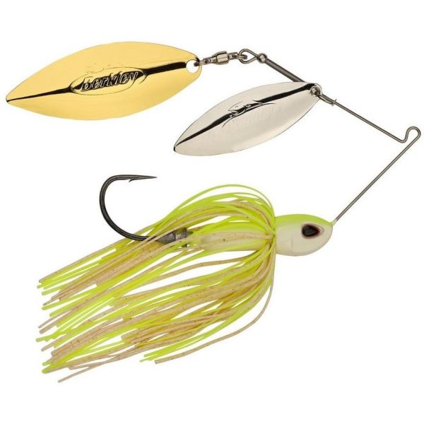 Berkley Power Blade Compact C/W Spinnerbait - 1oz - White Chartreuse