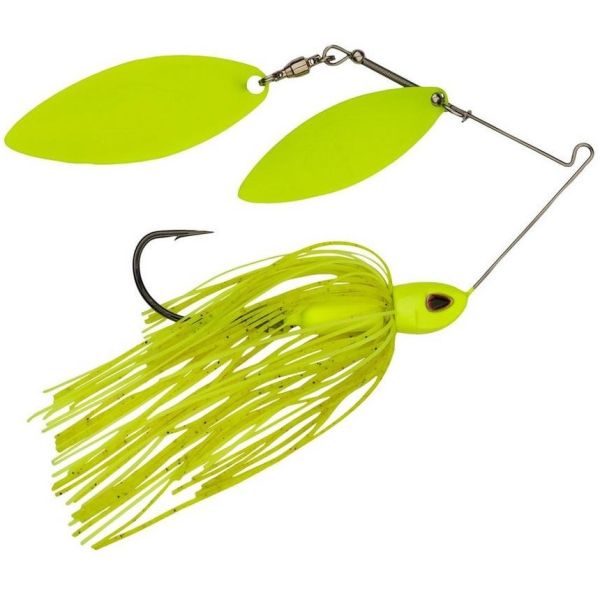 Berkley Power Blade Compact W/W Spinnerbait - 3/4oz - Chartreuse