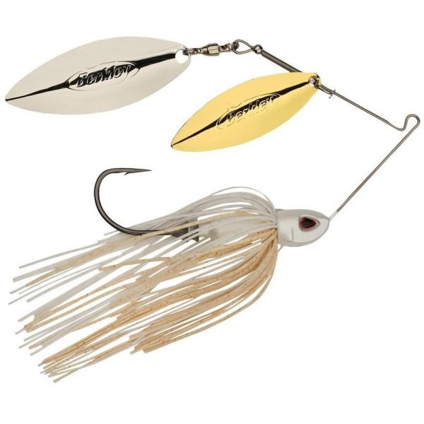 Berkley Power Blade Compact W/W Spinnerbait - 3/4oz - White GS