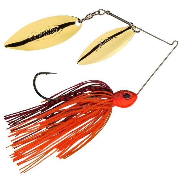 Berkley Power Blade Standard W/W Spinnerbait - 1/2oz - Fire Craw