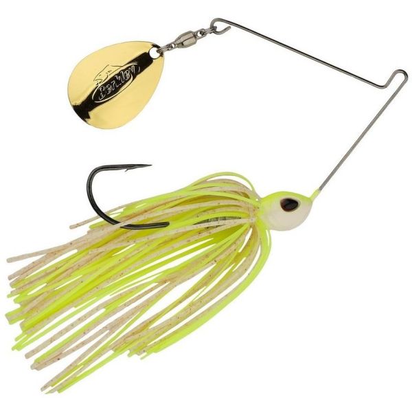 Berkley Power Blade Standard SC Spinnerbait - 1/8oz - White Chartreuse