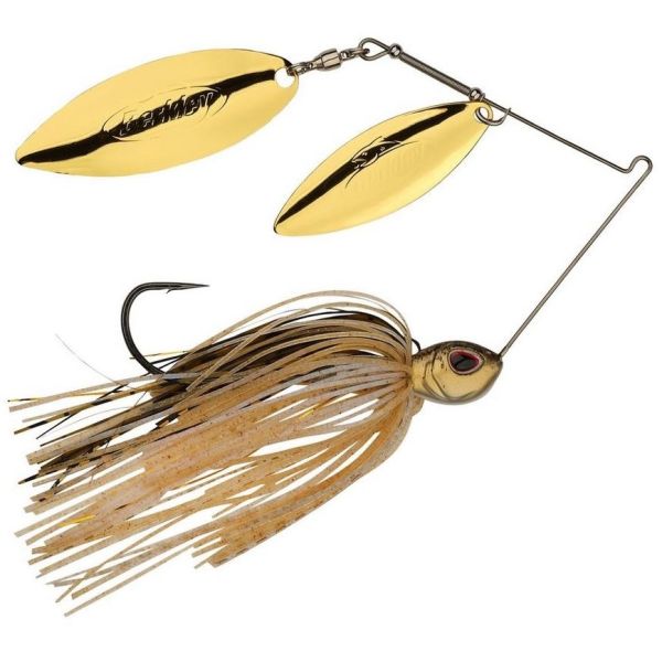 Berkley Power Blade Standard W/W Spinnerbait - 3/8oz - Golden Shiner