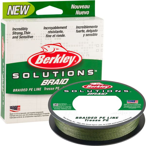 Berkley BSBFS10-22 Solutions Braid - 10 lb. - 110 yd.