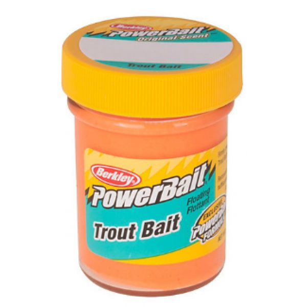 Berkley BTBFO2 PowerBait Trout Bait - Fluorescent Orange