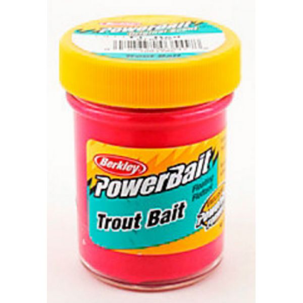 Berkley BTBFR2 PowerBait Trout Bait - Fluorescent Red