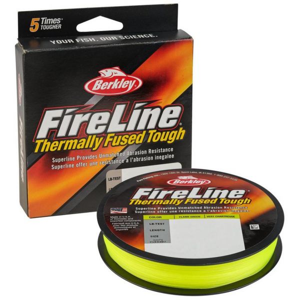 Berkley FireLine Fused Superline - Flame Green - 10lb