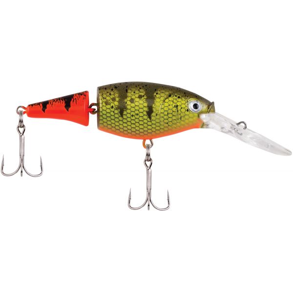 Berkley Jointed Flicker Shad - 2in - Firetail Hot Perch