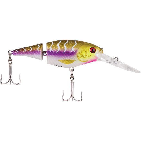 Berkley Jointed Flicker Shad - 2in - Purple Tiger