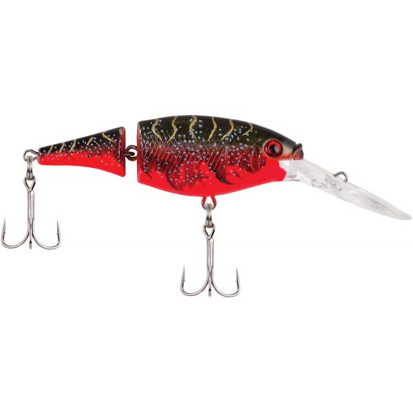 Berkley Jointed Flicker Shad - 2in - Red Tiger