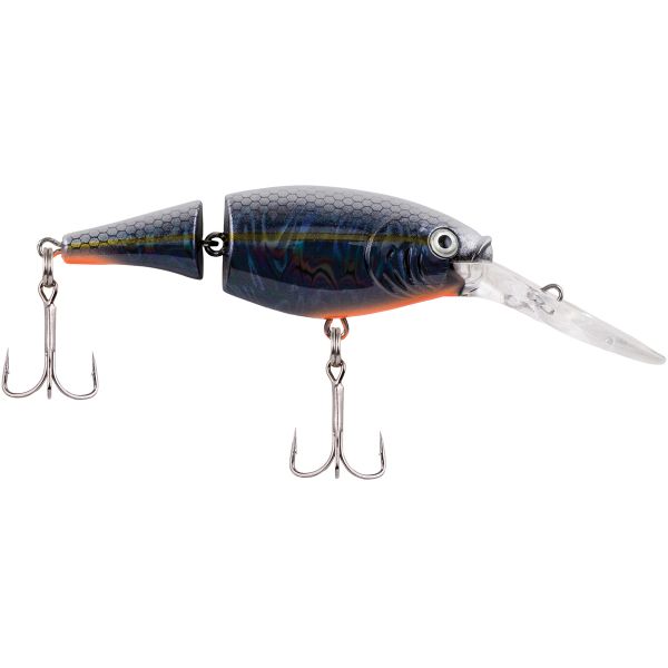 Berkley Jointed Flicker Shad - 2in - Slick Black Pearl