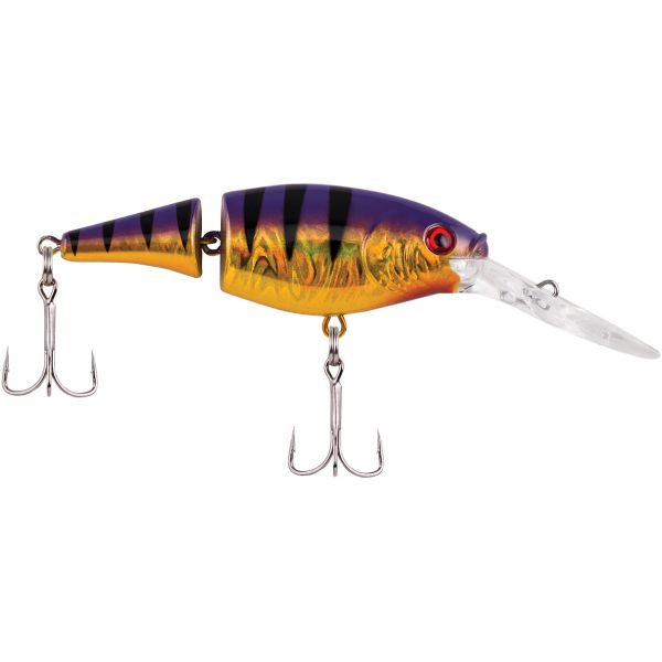 Berkley Jointed Flicker Shad - 2in - Slick Purple Bengal