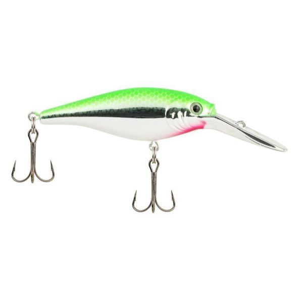 Berkley Flicker Shad - 2in - Lime Chrome