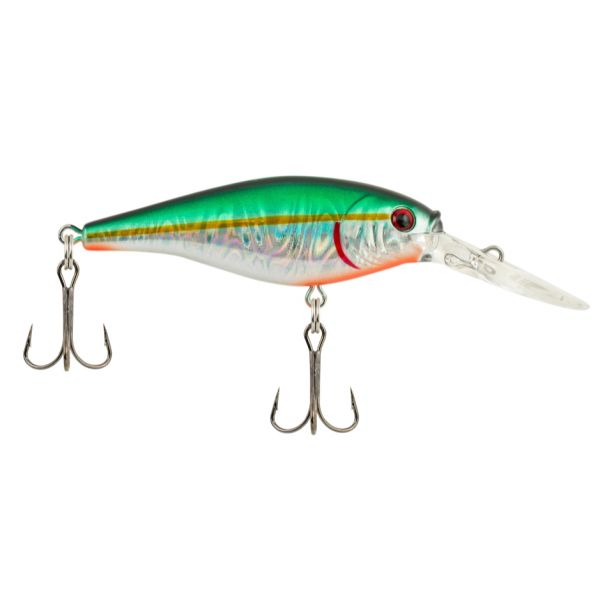 Berkley FFSH5M Flicker Shad Pro Slick Lure - Slick Green Alewife