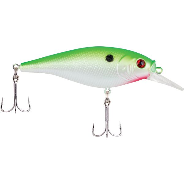 Berkley Flicker Shad Shallow - 2in - Chartreuse Pearl