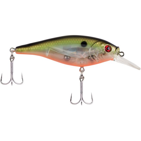 Berkley Flicker Shad Shallow - 2in - Flashy Green Crush